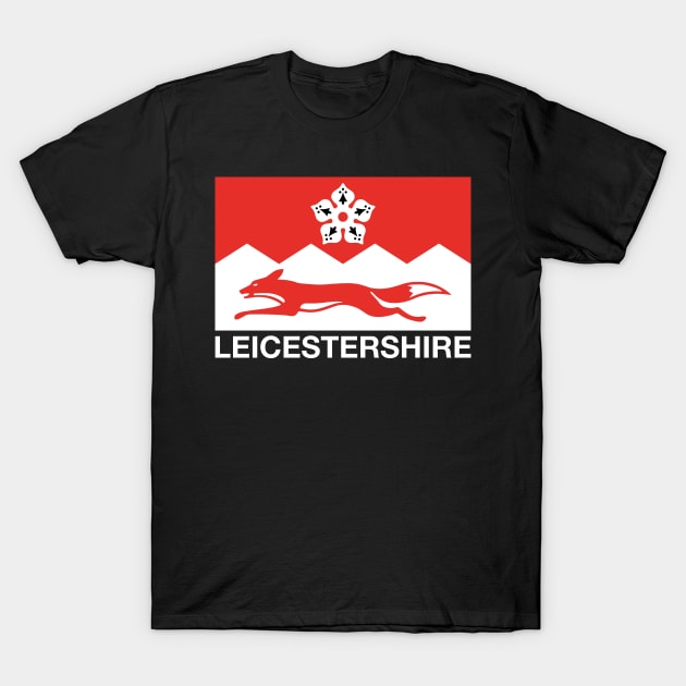 Leicestershire County - England T-Shirt by CityNoir